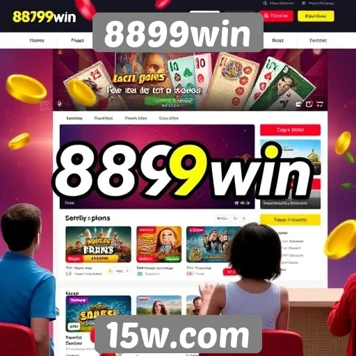 Acessibilidade e usabilidade do site 8899win