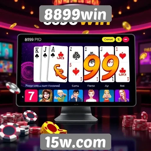 Interface do usuário no 8899win é intuitiva